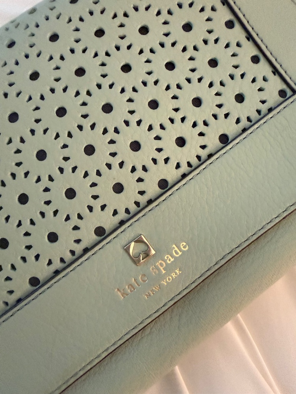 Kate Spade Crossbody/Clutch with detachable leather strap
